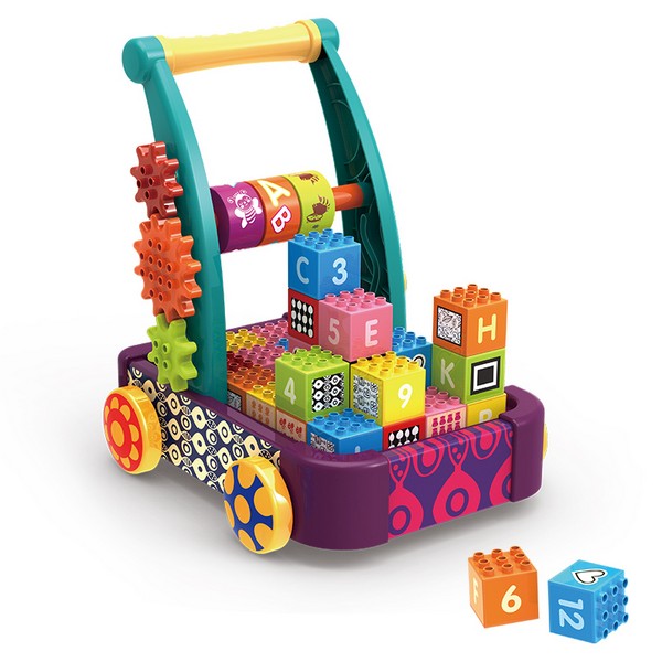 Продукт Chipolino Кубчета - Играчка на колела - 0 - BG Hlapeta